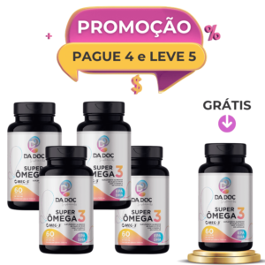 Ômega 3 - Leve 5 pague 4