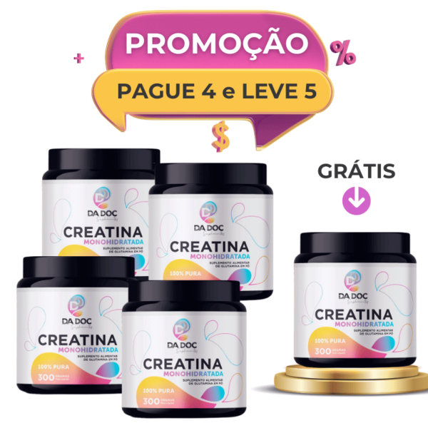Creatina - Leve 5 Pague 4